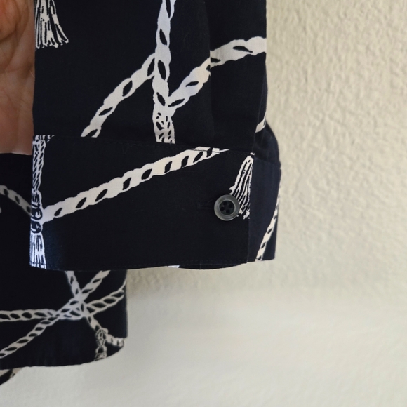 Chico's Tie Front Top - Picture 5 of 7